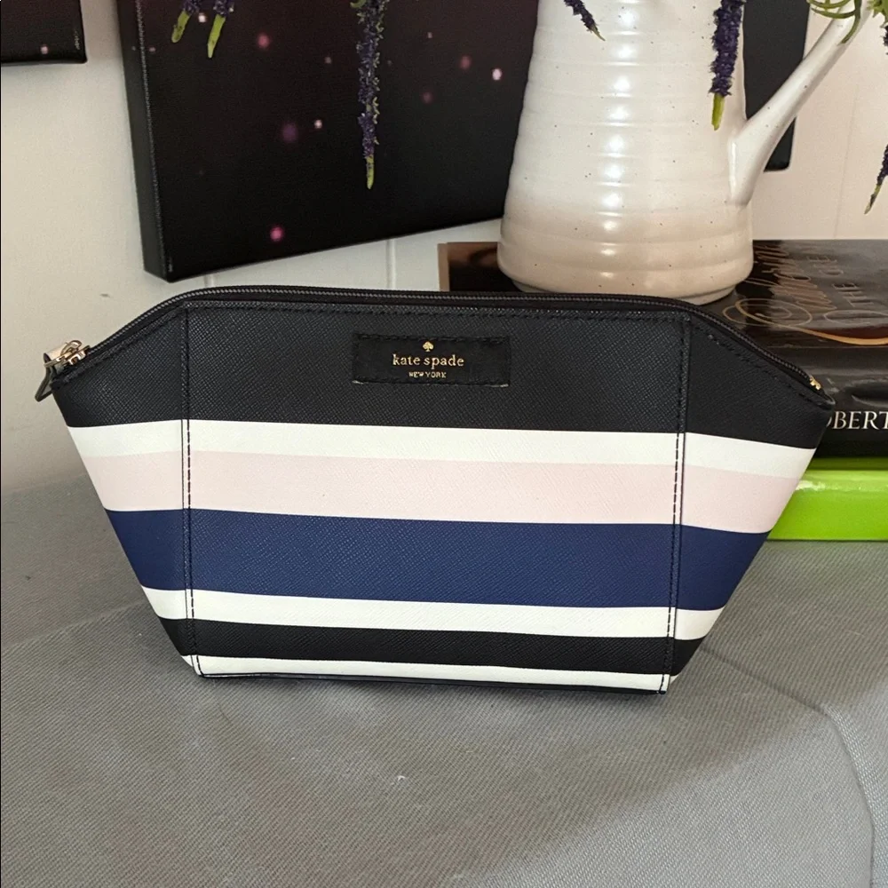 Kate Spade Striped Clutch